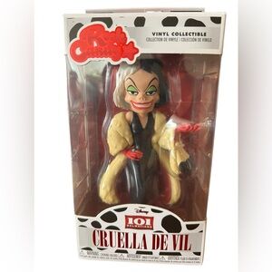 CRUELLA DE VIL Disney Funko Rock Candy figure 101 Dalmatians vinyl collectible